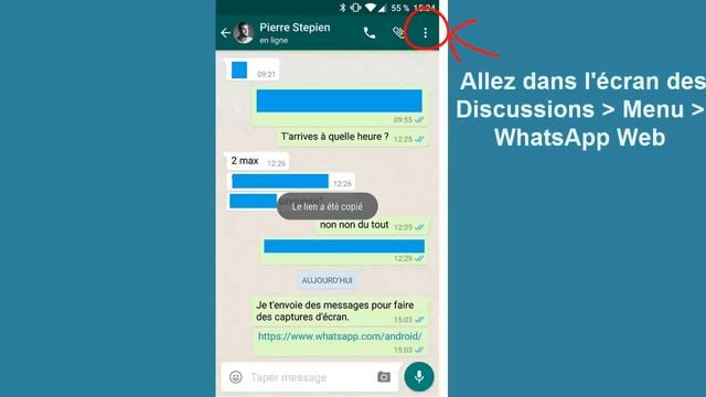 Comment utiliser WhatsApp sur ordinateur pc ( Whatsapp web ) смотреть онлайн