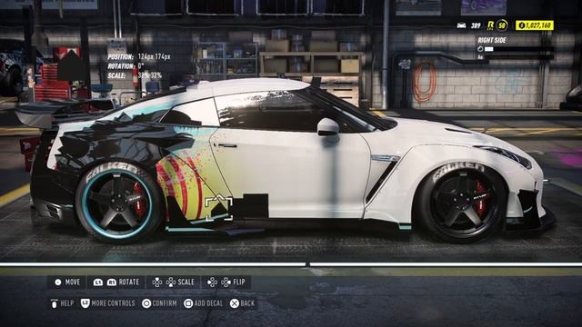 Need for Speed Heat l TEAM GODZILLA *FULL VIDEO* ! NISSAN GTR premium '17 customization смотреть онлайн