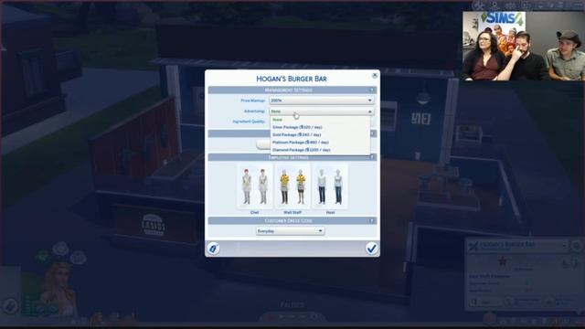 The Sims 4 Dine Out Live Broadcast смотреть онлайн