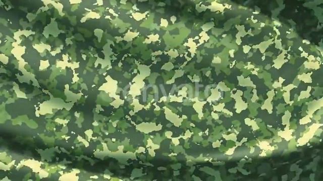 Military War Background Camouflage Khaki Fabric Texture | Motion Graphics - Videohive Template