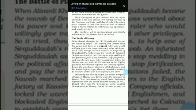 Class 8 History Chapter 1 From trade to Territory part 4 смотреть онлайн