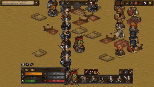 #27 Библиотека. Челлендж БЕЗ входа в поселения. EELIU дни 136-142 (Battle Brothers)