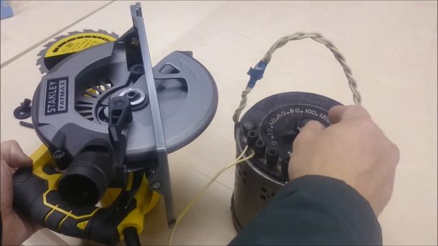 Циркулярная пила STANLEY FATMAX FME301 ОБЗОР