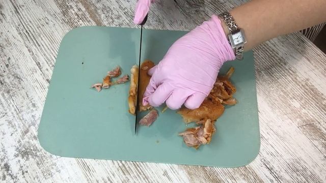 САЛАТ с копченой КУРИЦЕЙ. Секреты кремлевской кухни! смотреть онлайн