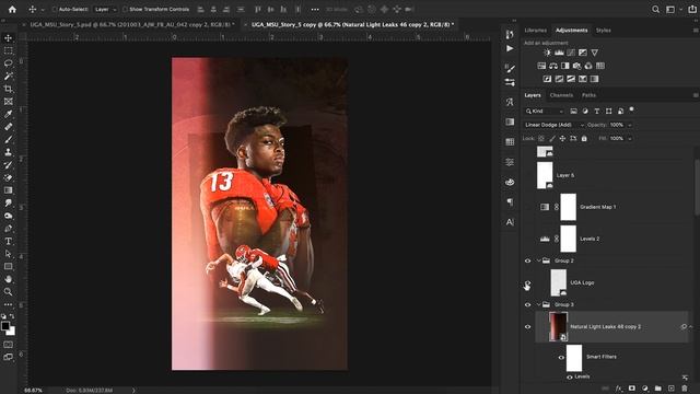 Photoshop Tutorial | Recreate This AMAZING Georgia Design (PSD Included) смотреть онлайн