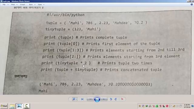 Polytechnique Python বাংলা Tutorial Chapter1To3 Part 21 1 tuple смотреть онлайн