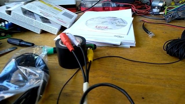 тест силиконового провода для подводной камеры. смотреть онлайн