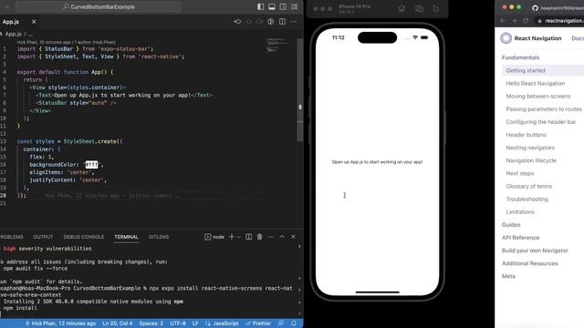 Quick Start React Native Curved Bottom Bar Libraries in 2023 смотреть онлайн