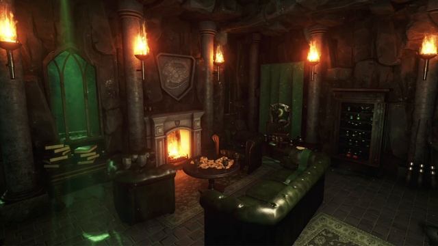 Slytherin Common Room | Harry Potter Music & Ambience