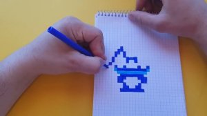 Рисуем по клеточкам- СТИЧ  (STITCH) PIXEL ART