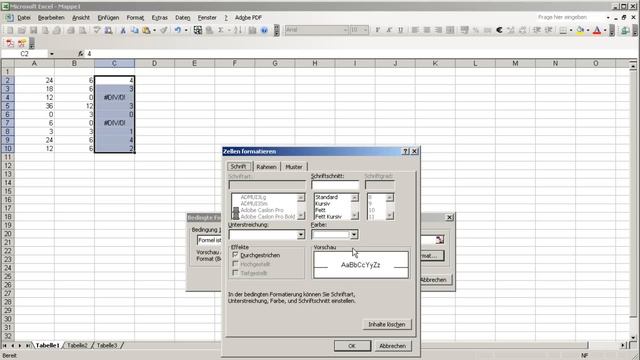 Excel 2003 - Fehlermeldungen ausblenden смотреть онлайн