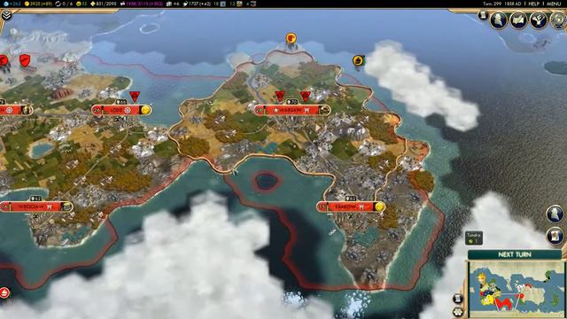 Civ5 Barbarian Island смотреть онлайн