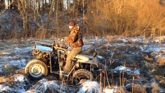 самодельный квадроцикл 4х4 эпизод4 смотреть онлайн