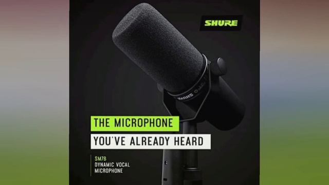 Vocal Dynamic Microphone for Broadcast to Shure SM7B #shuresm7b #microphone смотреть онлайн