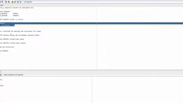 Oracle 1Z0-071 - Aplicando INSERT + UPDATE - parte 2 (Questão 21) смотреть онлайн