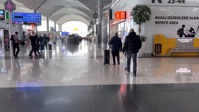 ISTANBUL AIRPORT | Walking Tour 2022 смотреть онлайн