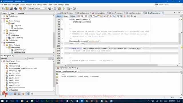 How to Create Login Form in Java using NetBeans and SQL Server? [With Source Code] смотреть онлайн