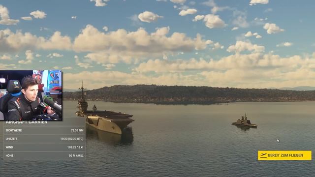 Landung auf Flugzeugträger | Flight Simulator 2020 смотреть онлайн