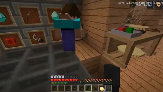 КАК СКРАФТИТЬ БАЗУКУ В МАЙНКРАФТ СПОСОБ КАК ПОЛУЧИТЬ СЕКРЕТНЫЕ ПРЕДМЕТЫ В MINECR смотреть онлайн