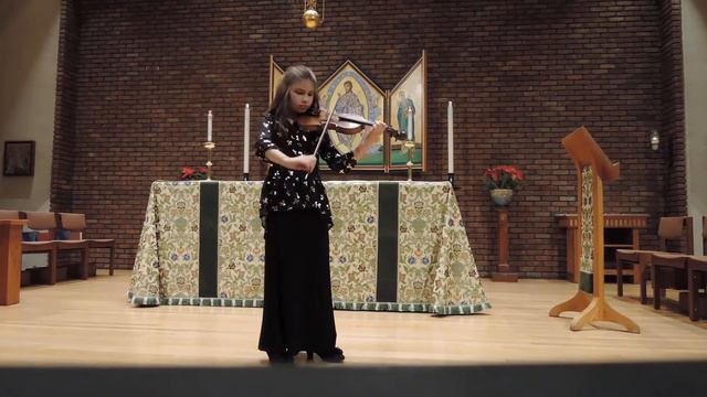 Gavotte - Jean Becker - Violinist Aurora Miller смотреть онлайн