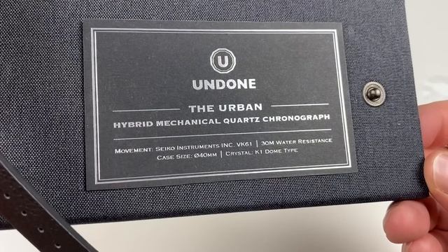 НАКОНЕЦ-ТО! Undone Urban Mystique Neptune Хронограф смотреть онлайн