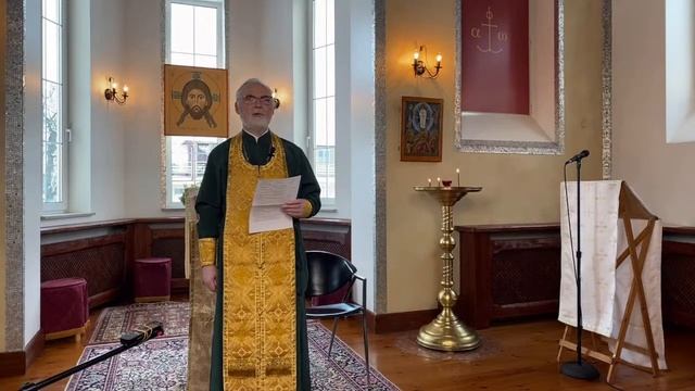Утреня и изобразительные на русском языке. Воспоминание Адамова изгнания. 26 февраля 2023 смотреть онлайн