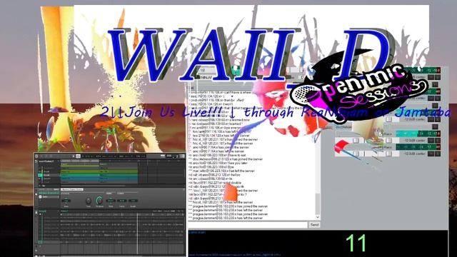 Jamming Together  Online !!! Through Reaper Or Jamtaba 2 #Maschine, #LiveMusic, #ReaNinjam