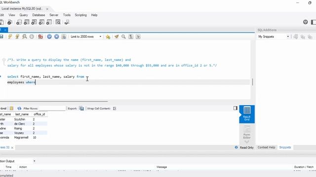 Mysql where clause | Da | Datascience | Python | Oracle | #Bene codes смотреть онлайн