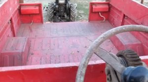 Погрузка мотоблока в прицеп