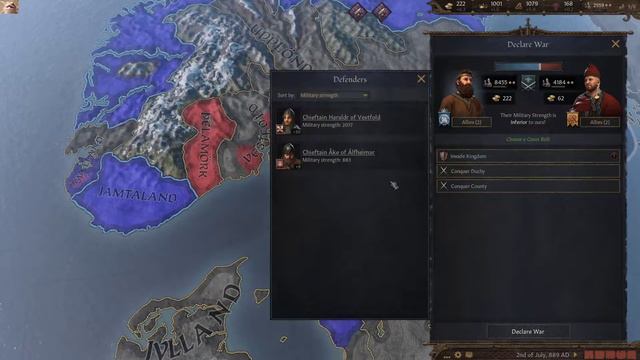 Let's play Crusader Kings 3: A Viking Saga Episode 4 - The Fires of Defeat! смотреть онлайн