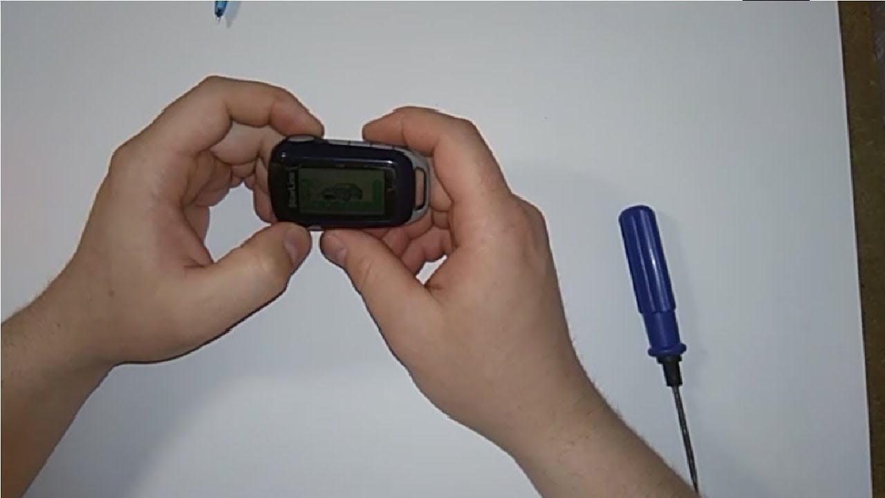 Очистка кнопки брелка Starline A94 смотреть онлайн