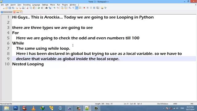 #python Python-Tutorial 6 : Looping in Python смотреть онлайн
