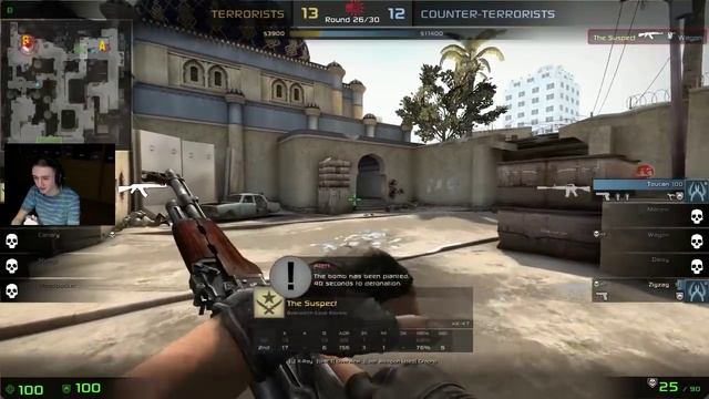 CS:GO - Czitbaster #14 - Profesjonalny gracz?? смотреть онлайн