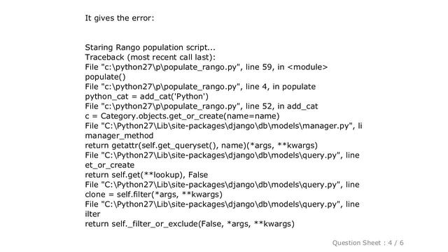 Django : "Models aren't loaded yet" error while populating in Django 1.8 or later смотреть онлайн
