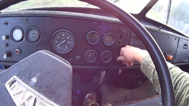 Запуск Маз 500 после долгого простоя. First Start Maz 500 смотреть онлайн