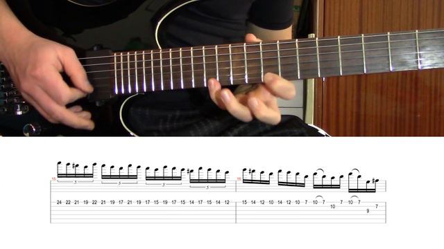 Seek & Destroy Guitar Solo Lesson - Metallica (with tabs) смотреть онлайн