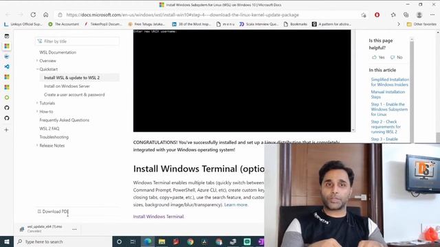 Windows Subsystem for Linux WSL2 and Windows Terminal смотреть онлайн