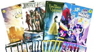 МАЙ ЛИТЛ ПОНИ, Красавица и Чудовище Дисней, ЛИГА СПРАВЕДЛИВОСТИ! Наклейки PANINI Surprise MIX #9