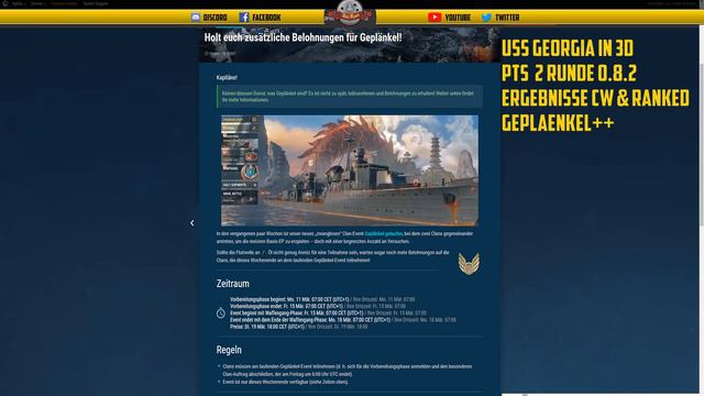 Flaschenpost - Georgia 3D - Graf Zeppelin Final! - Sondergeplänkel - deutsch - World of Warships смотреть онлайн