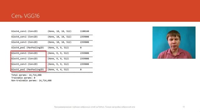 Тонкая настройка нейронной сети | Глубокие нейронные сети на Python смотреть онлайн