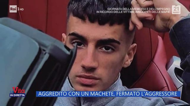 Aggredito con un machete, fermato l'aggressore - La Vita In Diretta 21/03/2024 смотреть онлайн
