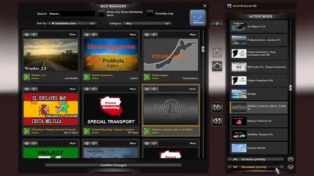 ETS2 1.46 Promods The Great Steppe Big Global Map Combo Test смотреть онлайн