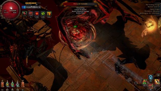 Path of Exile PS4: 0 Death Act 10 Kitava Run (No Commentary) смотреть онлайн
