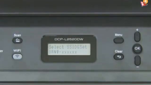 How to connect WIFI in Brother DCP-L2520DW Wireless Setup without having a CD drive смотреть онлайн