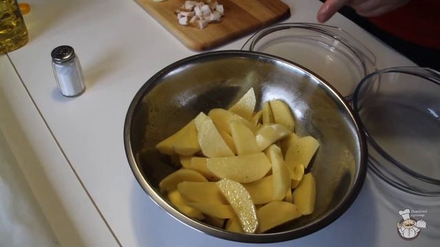 Картошка по домашнему в микровоновке. Рецепт картофеля с луком по быстрому в микроволновке. смотреть онлайн