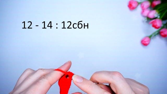 Кукла - БОЖЬЯ коровка . Очень лёгкий мастер класс игрушки крючком. Вязание крючком .Часть 2 смотреть онлайн