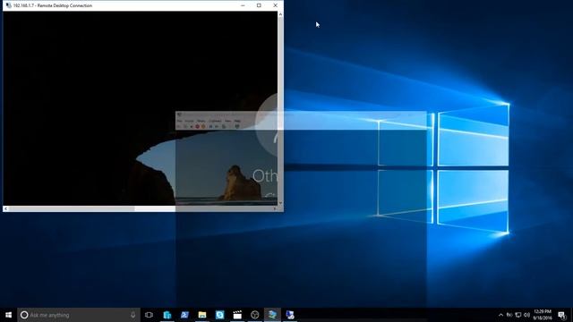 53. Использование Remote Desktop для подключения к виртуальной машине Windows 10 смотреть онлайн