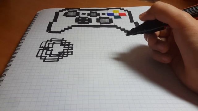 Как рисовать ключик по клеточкам смотреть онлайн