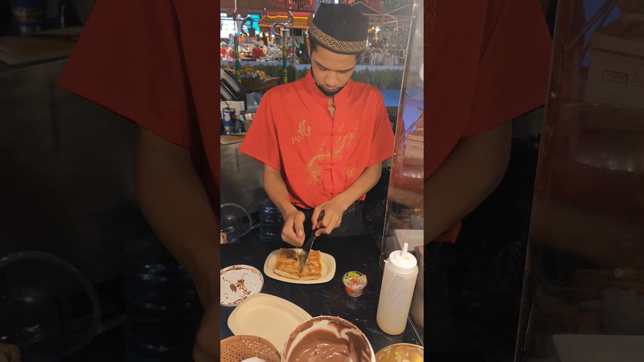 Ротти, уличная еда Бангкока #тайлан #бангкок #уличнаяеда смотреть онлайн