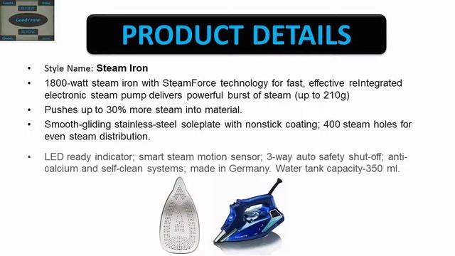Best Steam Force Review | Rowenta Steam Force | смотреть онлайн